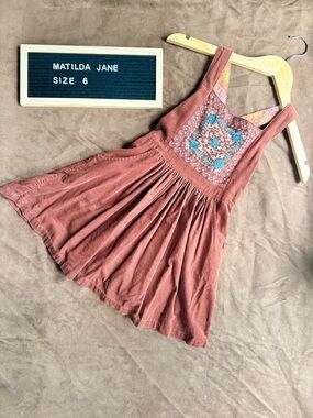 Matilda Jane Brown Corduroy Dress
